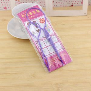 Magic Hair <b>Threading</b> Set Plastic Resin Hair Bun Pulling Needles Women's Hair Styling <b>Tools</b> Gift Wholesale - Product Image 2