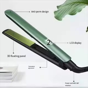 <span class=keywords><strong>Plancha</strong></span> de Titanio Profesional 500F 2 <span class=keywords><strong>en</strong></span> 1 con Pantalla LCD y Temperatura Ajustable, Rizador de Cerámica y Alisador de Cabello - Product Image 4