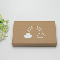 Vente en gros de boîtes postales d'expédition en papier ondulé brun kraft de taille personnalisée pour cadeaux boîtes à dessin en carton kraft