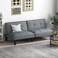 Meilleur canapé-lit moderne double fonction pliable avec revêtement en tissu pour appartement et hôtel