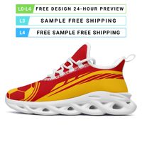 Chaussures de football en gros, impression à la demande, respirantes, OEM ODM, logo personnalisé FN003-26025036-6