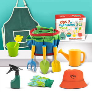 Dụng Cụ Trồng Hoa Và Cây Trồng Ngoài Trời Xẻng Sắt Bộ Dụng Cụ Làm Vườn <span class=keywords><strong>Mini</strong></span> Cho Trẻ Em - Product Image 1