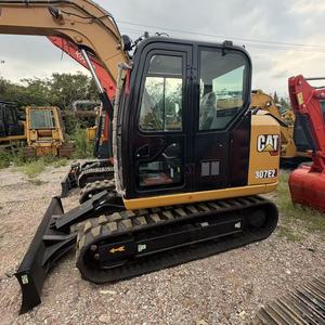 Excavatrice CAT 307E2 7 tonnes, 90% neuve, d'origine, avec certifications EPA et CE, pour travaux d'aménagement paysager. Excavatrice d'occasion 7 tonnes CAT 307E2. - Product Image 5