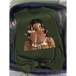 Débardeur de sport pour <span class=keywords><strong>homme</strong></span> de haute qualité, col rond, <span class=keywords><strong>sans</strong></span> manches, imprimé, style Y2K, streetwear, séchage rapide, <span class=keywords><strong>grande</strong></span> <span class=keywords><strong>taille</strong></span> - Product Image 2