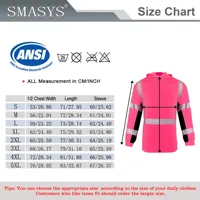 Chemise de sécurité à capuche ANSI ISEA 107-2010 haute visibilité, manches longues, tissu Birdseye, bande réfléchissante en forme d'arête de poisson, vêtements de travail unisexes