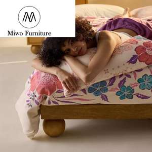 Design moderne, chambre à coucher, appartement, loft, cadre pour famille d'accueil, lit double, hôtel, lit king size, <span class=keywords><strong>latte</strong></span> à panneaux, chêne, socle de reine, lits sans tête - Product Image 5