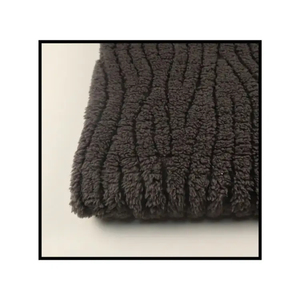 Tejido de punto negro de imitación para cama doble Jacquard Fleece Winter Fabric <span class=keywords><strong>por</strong></span> <span class=keywords><strong>metro</strong></span> - Product Image 5