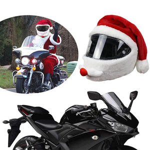 Vendita diretta in fabbrica cappello di natale all'aperto pazzo divertente Babbo Natale personalizzabile <span class=keywords><strong>casco</strong></span> per <span class=keywords><strong>moto</strong></span> - Product Image 3