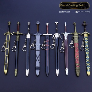 <span class=keywords><strong>Porte</strong></span>-clés Modèle en Alliage Épée Longue Griffe de Serment Aiguille à Coudre, Accessoire <span class=keywords><strong>Game</strong></span> <span class=keywords><strong>of</strong></span> Thrones - Product Image 2
