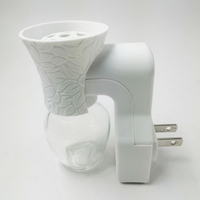 Diffuseur mural avec flacons en verre vides rechargeables, diffuseur mural certifié ROHS, purificateur d'air pour usage domestique