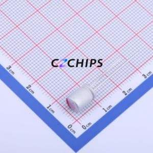 Condensateur solide ULR337M0JE08RR, composant traversant (THT), D6.3xL8mm 330uF 20% 6.3V 4.5A100kHz - Product Image 1