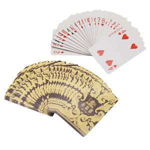 Jeu de cartes FUXI GAME de style asiatique, coins arrondis, finition brillante, jeu de cartes en papier durable pour utilisation en jeu - Product Image 1
