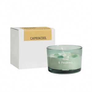 Luxury Scented Candles <b>Gift</b> <b>Set</b> New Releases with Personalized Aromatherapy Labels Glass Jar & Tin <b>Gift</b> Box - Product Image 1
