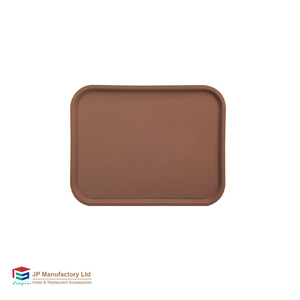 Restaurant Hamburger Cake Recyclable Commercial Grade <strong>Plastic</strong> Fast Food Tray Hotel Kitchen <strong>Rectangular</strong> PP Foodservice Trays - Product Image 3