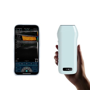 Pemindai Ultrasound Wifi nirkabel genggam Linear pemindai warna Doppler Ultrasound Probe seluler untuk ponsel - Product Image 4