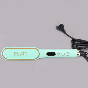 Điện Sưởi Ấm Nhanh Chống-Bỏng Màn Hình LCD Ion Tóc Ép Tóc Phẳng Sắt Tóc Hot Lược Cho Phụ Nữ RV Sử Dụng Kiểu Tóc Công Cụ - Product Image 5