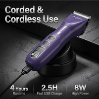 Cortadora de Pelo Eléctrica para Mascotas Shernbao PGC-680, Máquina Cortadora de Pelo para Animales, Cortadora de Pelo para Perros