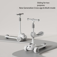 Trottinette pour enfants de 2 à 10 ans, jouet à roulettes, modèle pliable à pédales pour garçons et filles, vélo Yo Yo pour bébés