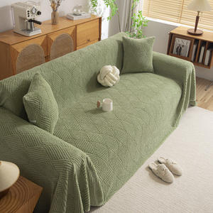 Four Seasons Full Wrap <span class=keywords><strong>Funda</strong></span> de sofá de una pieza Fábrica al por mayor Toalla Jacquard de tafetán para todas las estaciones <span class=keywords><strong>Funda</strong></span> de sofá - Product Image 2