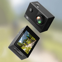 Caméra d'action V3 4K 30FPS WiFi 16MP 170° °   Caméscope sportif grand angle IP68 étanche 30M pour casque, vélo, moto
