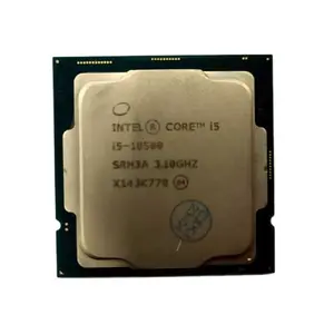 ใหม่ CPU Intel Core i5-10500เดสก์ท็อปโปรเซสเซอร์6คอร์ LGA1200ได้ถึง4.5 GHz เมนบอร์ด Intel 400 Series Intel CPU i5-10500