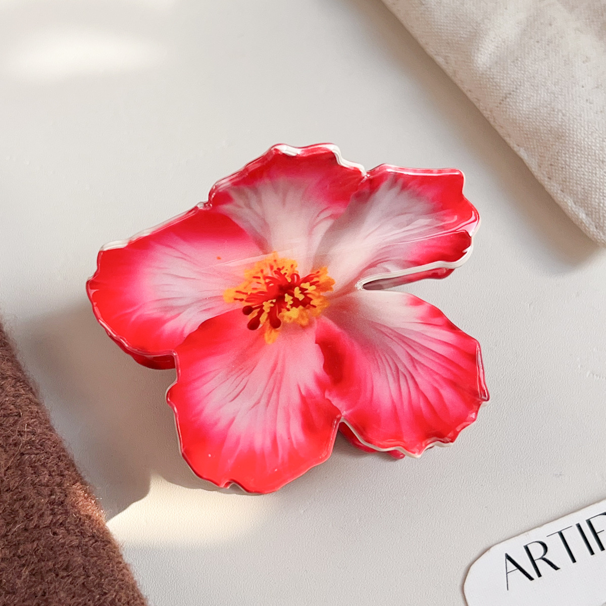 Fleurs rouges et blanches