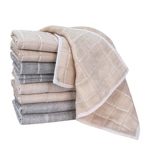 Paño de Cocina Cuadrado de Algodón Reutilizable, Ecológico, Resistente al Aceite, Sin Pelusas, Grueso, de Secado Rápido y Altamente Absorbente para el <span class=keywords><strong>Hogar</strong></span> - Product Image 1