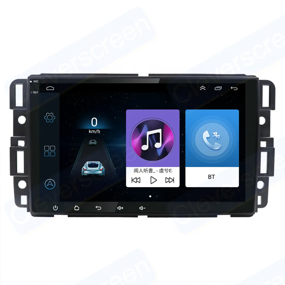 Pemutar Dvd Mobil Layar Sentuh 7 Inci untuk GMC NO DVD Port Radio Mobil Head Unit Audio Stereo Radio