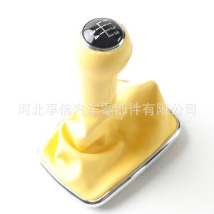 ปลอกหุ้มหัวเกียร์หนังสำหรับรถกอล์ฟ 4 5 6 สปีด เกียร์ธรรมดา - Product Image 4