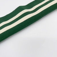 Les poignets côtelés en tricot de coton élastique 1x1 respectueux de l'environnement s'appliquent aux accessoires vestimentaires de doudoune