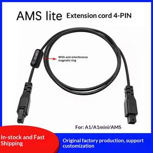 สายต่อขยาย SWALLOWTECH AMS Lite 4Pin MX3.0 2X2PIN ตัวผู้-ตัวเมีย สำหรับเครื่องพิมพ์ 3 มิติ มาตรฐาน IP44 ความยาว 1.5 ม./1 ม./0.5 ม. - Product Image 3