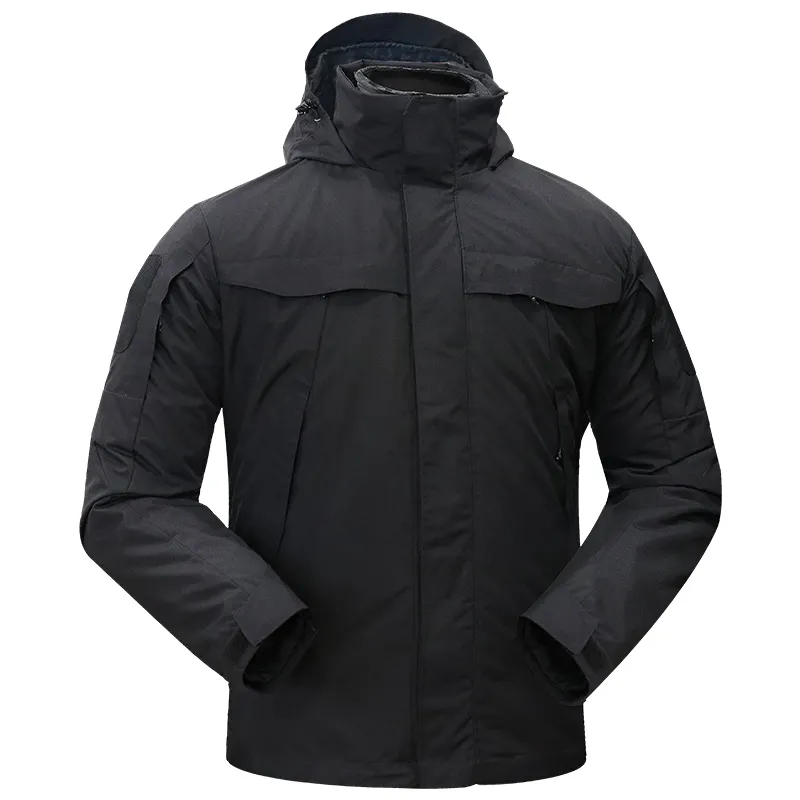 S. arconte tactical outdoor cappotto di tre-in-one caldo di spessore staccabile in due pezzi di tactical cappotto Impermeabile giacca A Vento per gli uomini