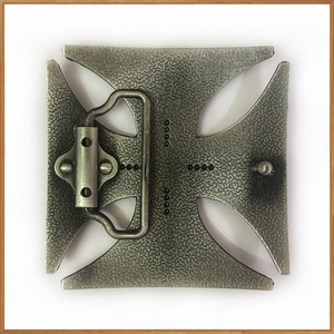 经典休闲时尚西部牛仔皮带扣锌合金十字皮带扣男士配件 - Product Image 3