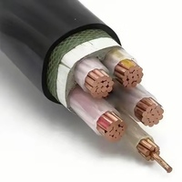 Câble électrique souterrain monophasé en cuivre XLPE PVC de moyenne tension Shenguan 11kV 22kV 30kV 33kV 400mm² 500mm²