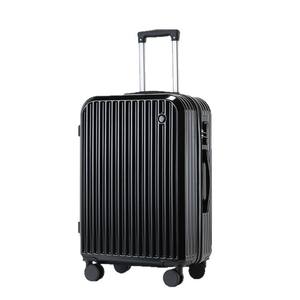 Valise personnalisée rechargeable givrée légère unisexe, petite valise de voyage avec roulettes silencieuses et poignée télescopique - Product Image 1