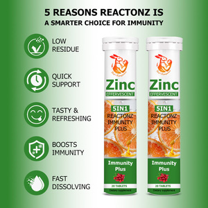 Tabletas de Zinc con Vitamina Natural OEM ODM, Tabletas de Zinc de Disolución Rápida con Miel de Manuka Australiana, Suplementos Dietéticos - Product Image 3