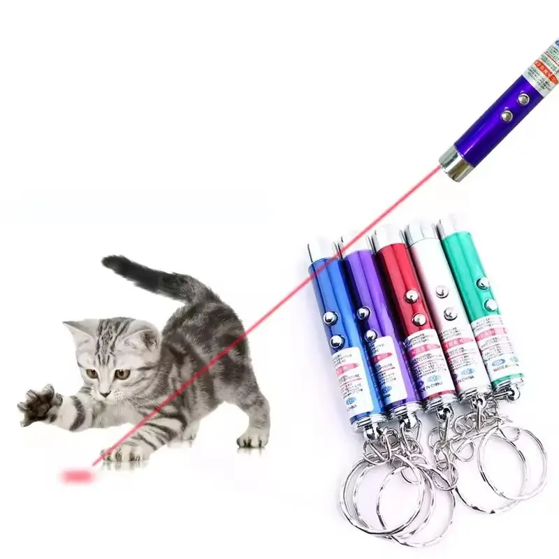 2024 jouet laser interactif pour chat jouet pour chat à piles pointeur laser jouet pour chat