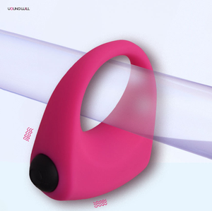 Высококачественное силиконовое вибрирующее кольцо для члена для мужчин, эластичный материал, с пультом дистанционного управления для удобного использования во время секса. - Product Image 1