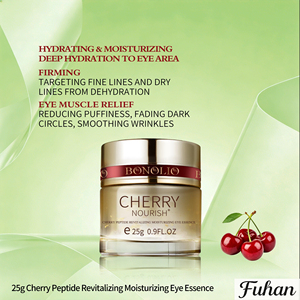 Siero Contorno Occhi Rivitalizzante e Idratante Naturale Biologico alle Erbe con Peptidi di Ciliegia, Estratto di Tremella e Acido Folico Antirughe Lenitivo - Product Image 1