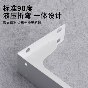 Left Steel Heavy-duty Hook <b>Bracket</b> Cold-rolled Steel Wall Mount Clothes Rod Support <b>Bracket</b> - Product Image 5