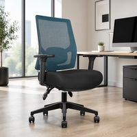 Chaise de bureau ergonomique de haute qualité, pivotante, réglable, inclinable, en maille, pour le travail, vente en gros, Silla