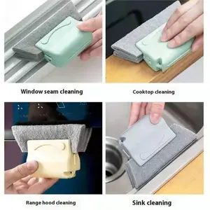 1 cepillo extraíble para limpieza de ranuras de ventanas y limpieza de ángulos muertos en ventanas - Product Image 5