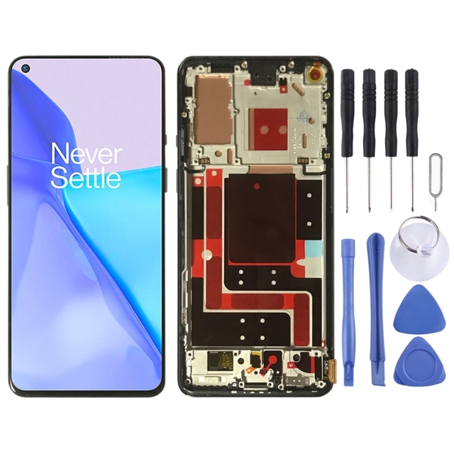 100% Original OLED Material LCD Screen + Touch Screen for OnePlus 9 LE2113 LE2111 LE2110 Digitizer Full Assembly With Frame
