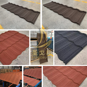 Usine de fournitures de toiture, tôles de toiture en métal revêtues de pierre, tuiles de toiture <span class=keywords><strong>Heritage</strong></span> - Product Image 5