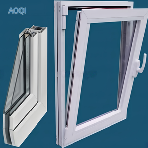 Fenêtre coulissante en aluminium oscillante sur mesure de haute précision pour usage domestique, avec double vitrage isolant et joint d'étanchéité - Product Image 5