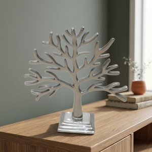 Luxury Metal Handmade Classic Elegant Vintage Jewellery Organizer Tree Jewelry Stand Display Earring Necklace Holder Rack - Product Image 3