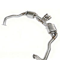 Système d'échappement Catback Valvetronic direct usine pour Porsche Boxster Cayman 981 3.4 3.8 2012-2016, silencieux de voiture, ajustement OEM 1:1