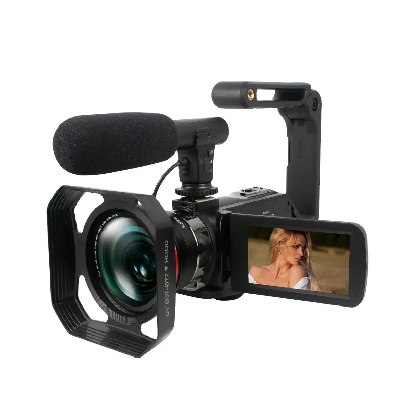 2019 חדש מקצועי מצלמה 4K וידאו דיגיטלי מצלמה 1920x1080