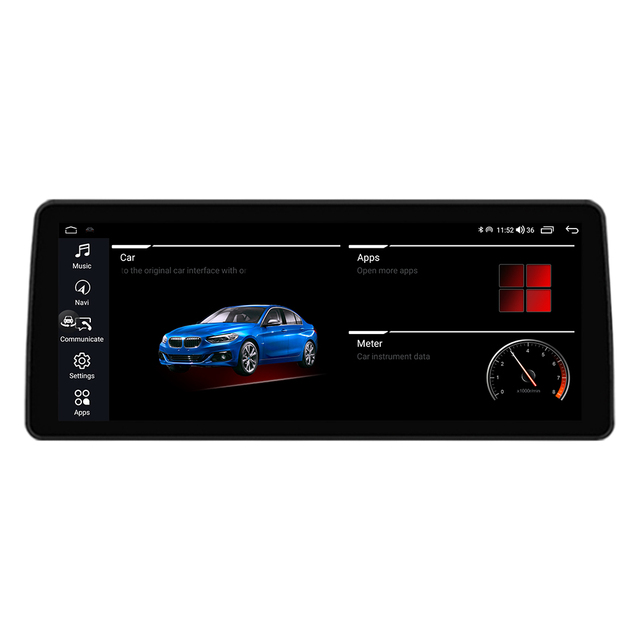 12.3inch Android Car Stereo Radio for BMW 5 Series 2006-2010 CIC CCC System with GPS Multimedia and Touch Control MP3 Type