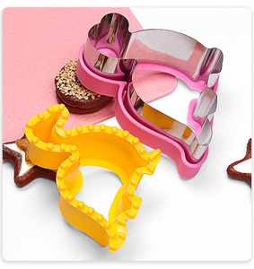 Ensembles de découpeurs et scelleurs de sandwichs, machine à sandwichs, <span class=keywords><strong>emporte</strong></span>-pièces pour pain et biscuits, formes cœur, carré, cercle, dinosaure, moule DIY pour garçons et filles - Product Image 5